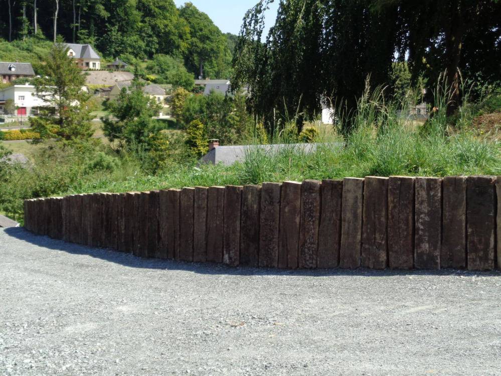 Allée clôture