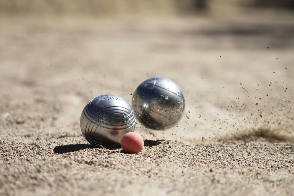 Terrain de pétanque à Octeville-Sur-Mer